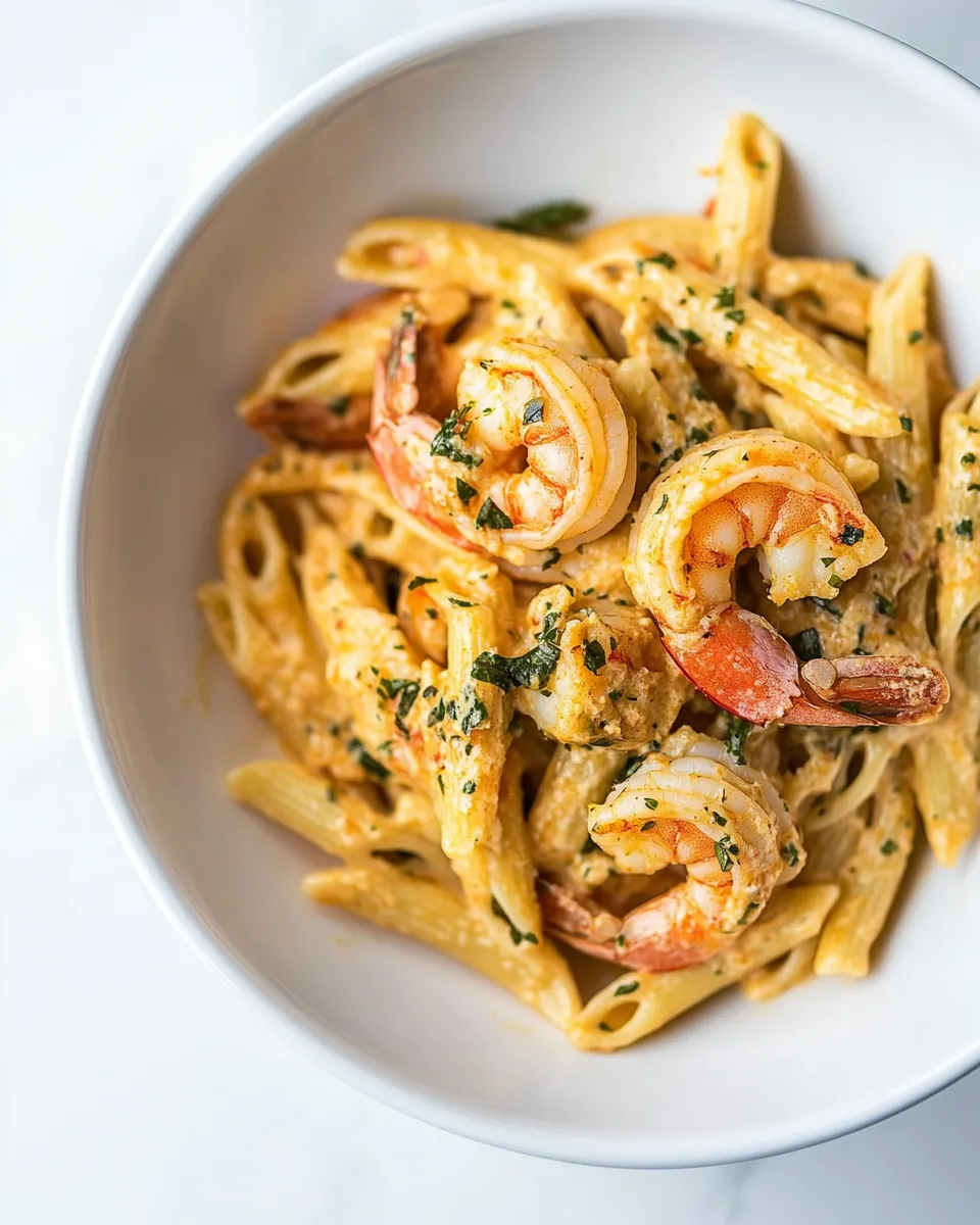Classic Creamy Cajun Shrimp Pasta image