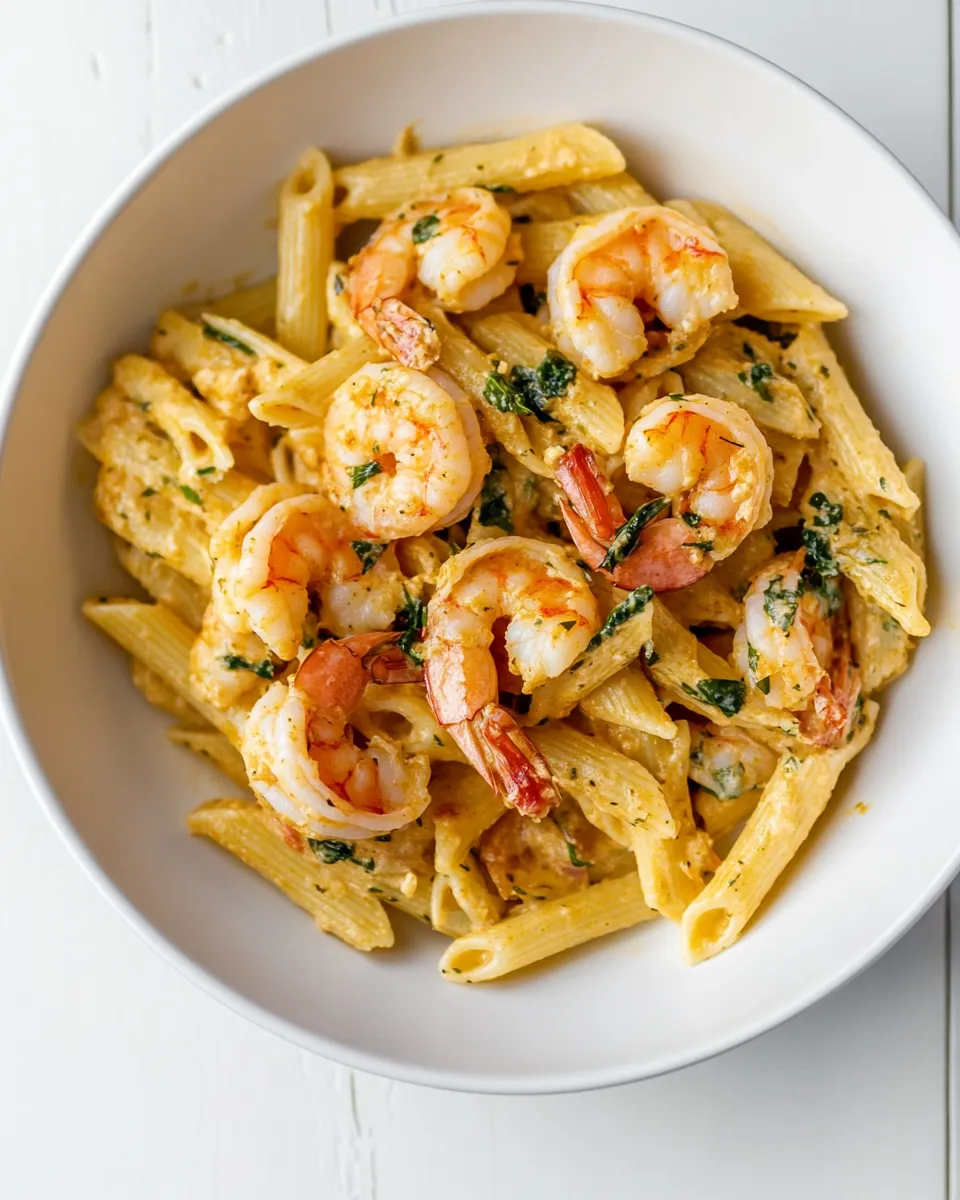 Easy Creamy Cajun Shrimp Pasta picture