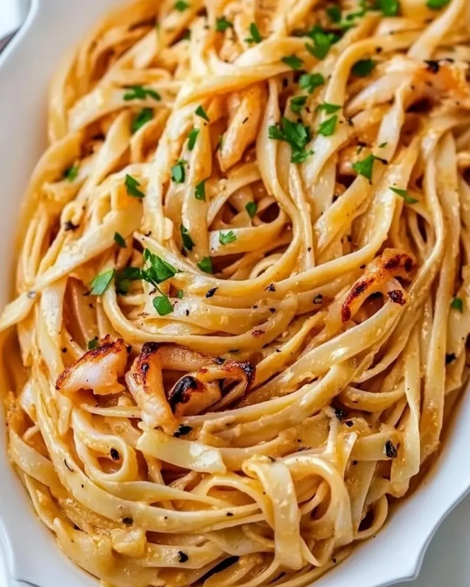 Classic Creamy Calamari Fettuccine image