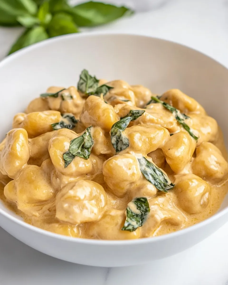 Easy Creamy Chicken Gnocchi picture