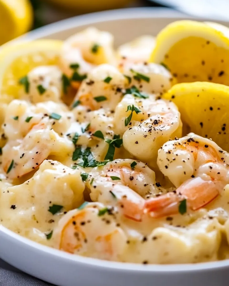Classic Creamy Lemon Shrimp Gnocchi image