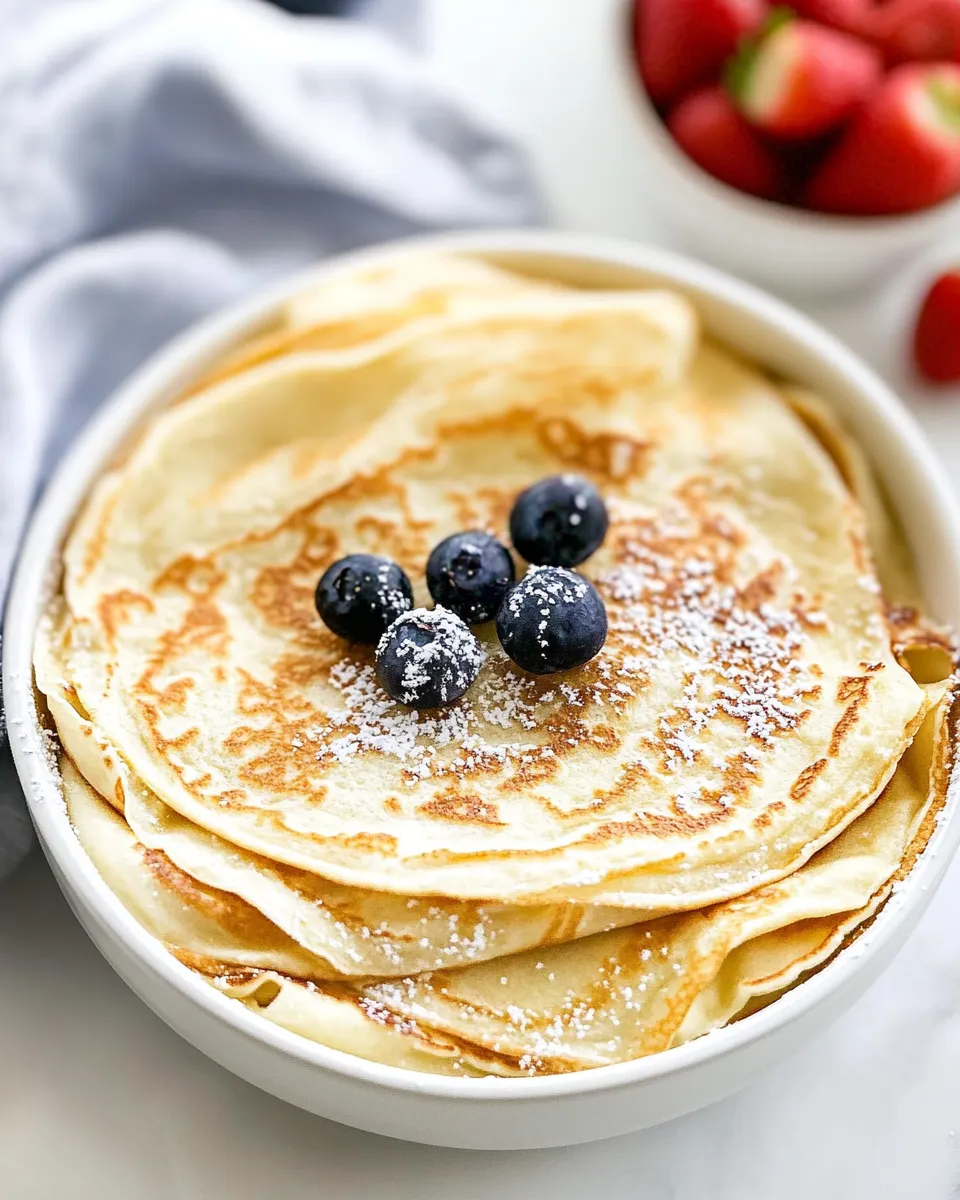 Homemade Crepes photo