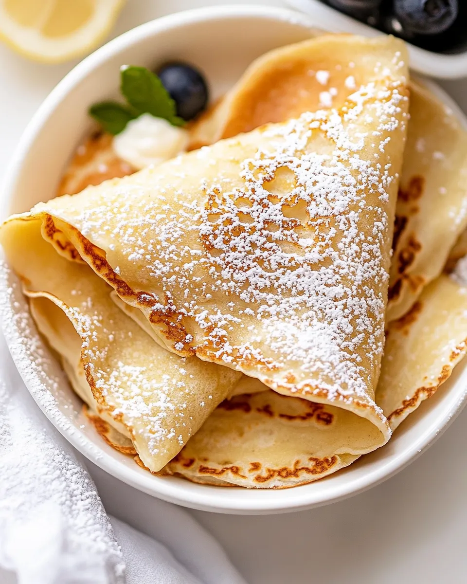 Delicious Crepes shot