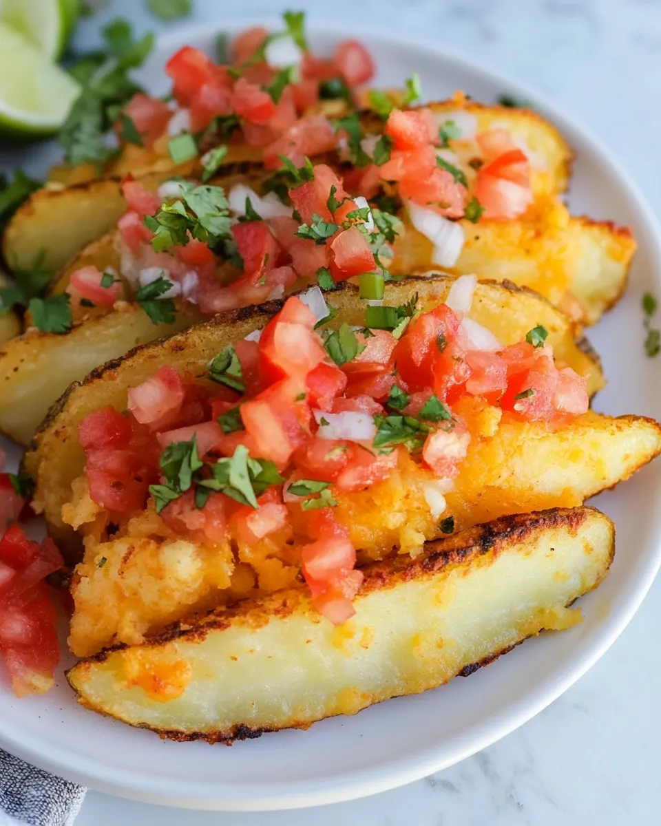 Classic Crispy Cheesy Potato Tacos image