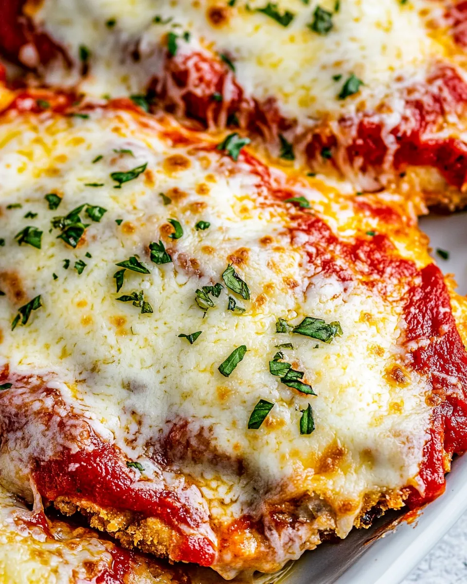 Homemade Crispy Chicken Parmesan (Parmigiana) photo
