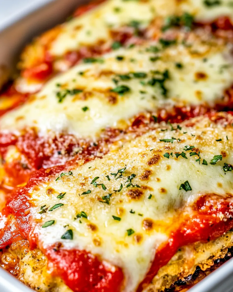 Classic Crispy Chicken Parmesan (Parmigiana) image