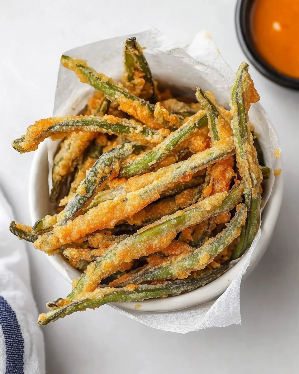 Delicious Crispy Fried Green Beans (P.F. Changs Copycat) shot