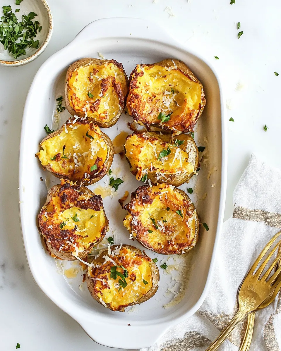 Homemade Crispy Smashed Potatoes photo