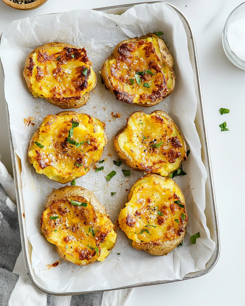 Classic Crispy Smashed Potatoes image