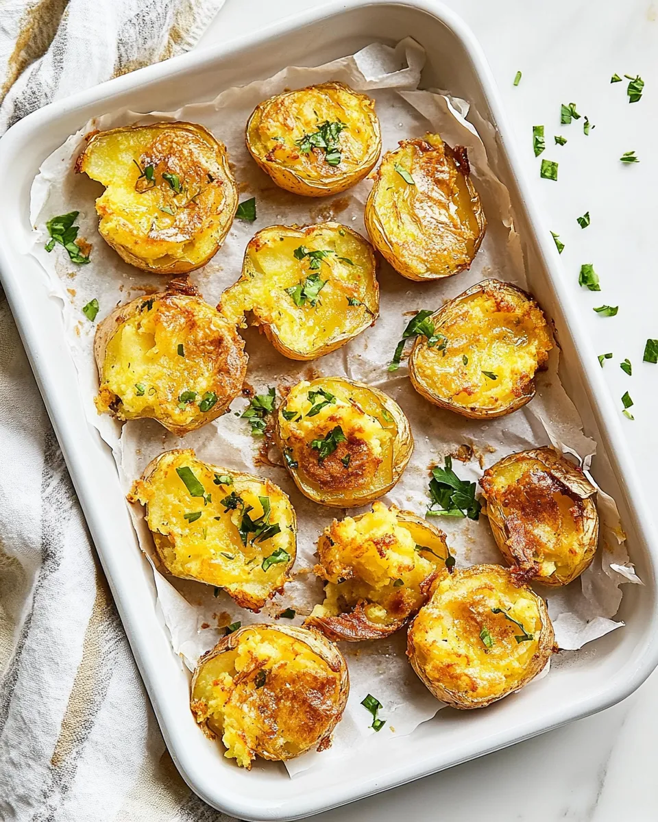 Easy Crispy Smashed Potatoes picture