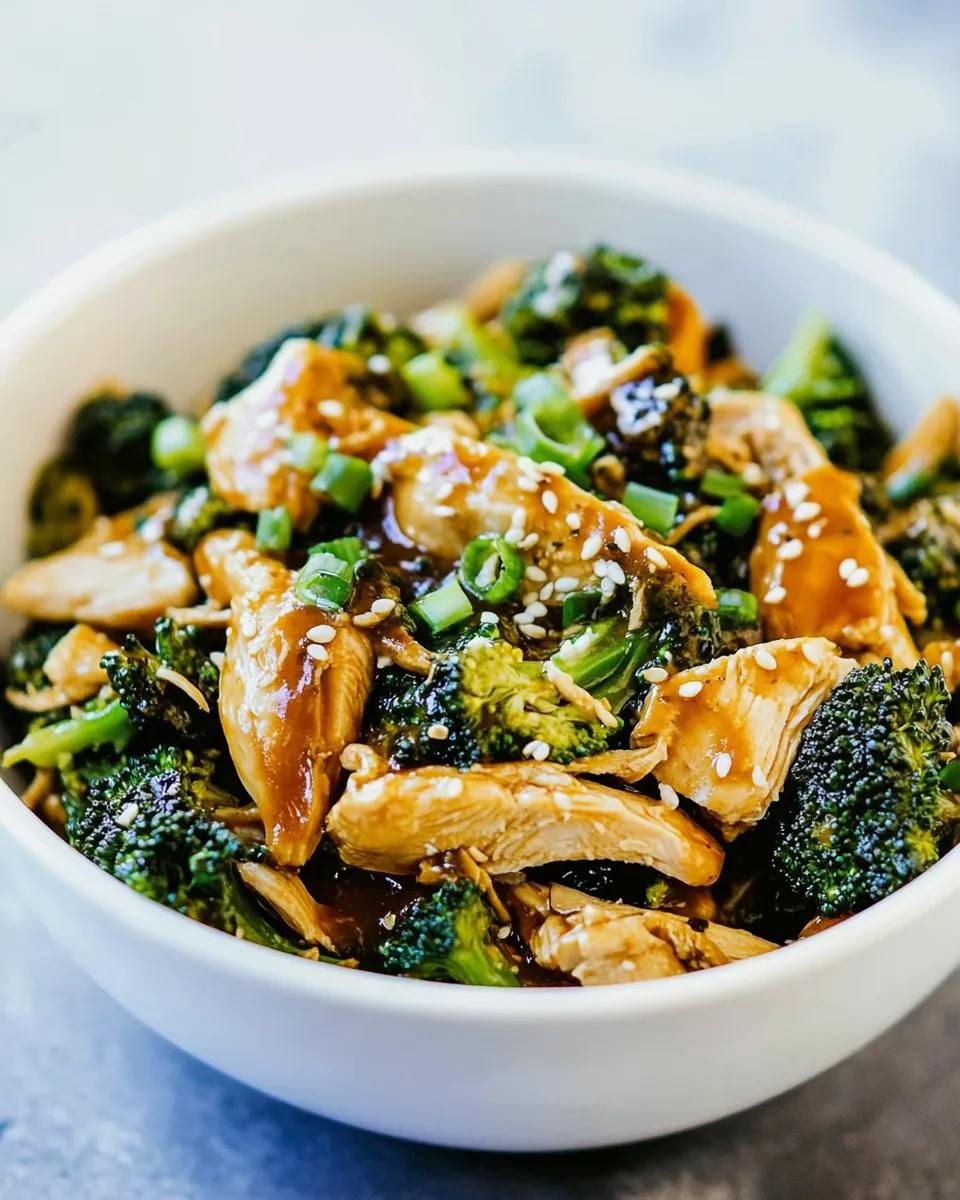 Delicious Crockpot Chicken and Broccoli image