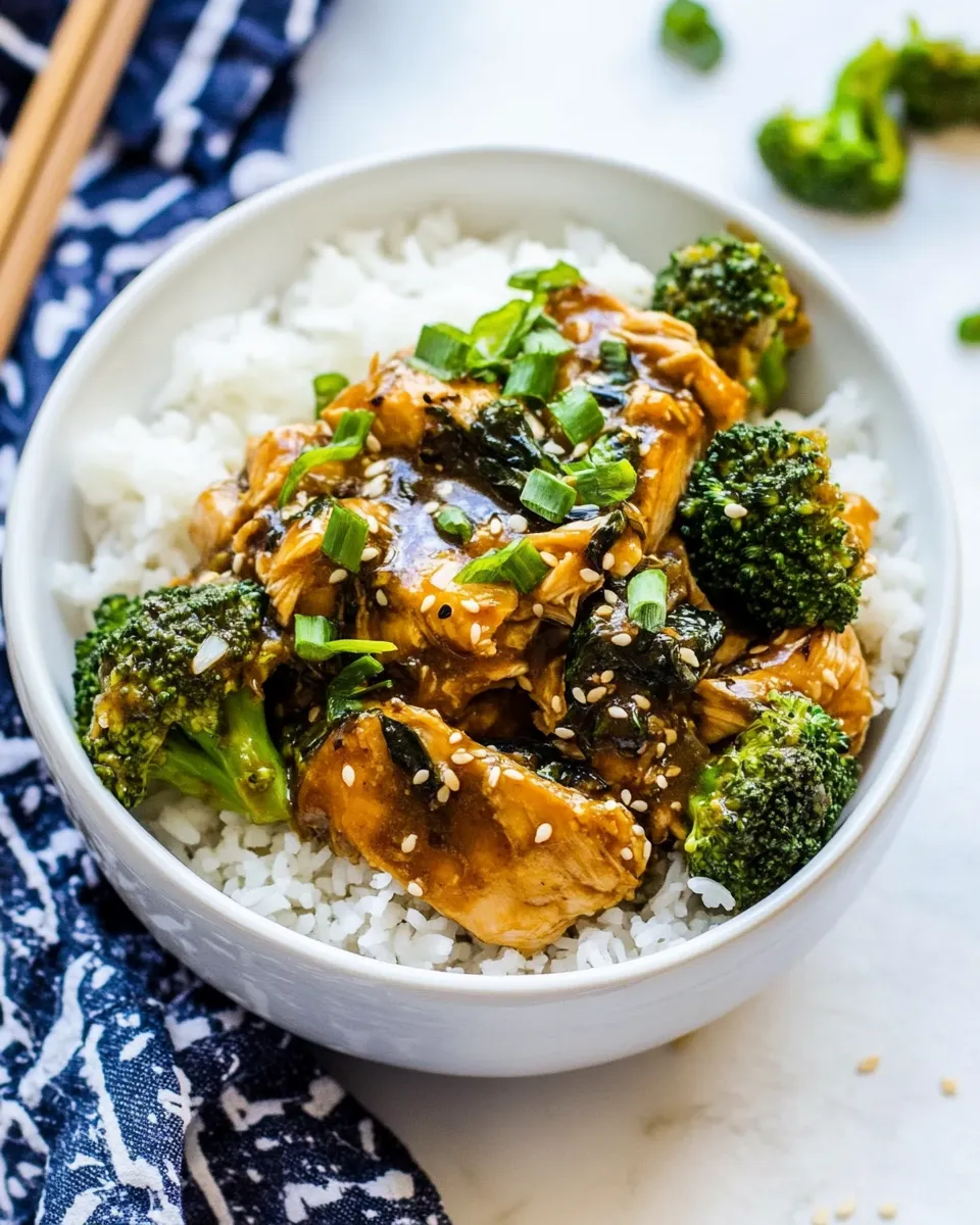 Easy Crockpot Chicken and Broccoli picture