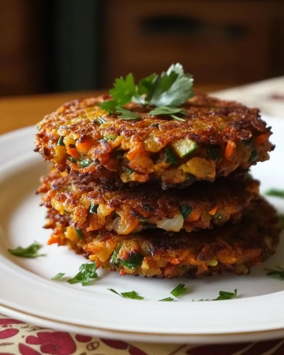 Classic Curry Vegetable Latkes image