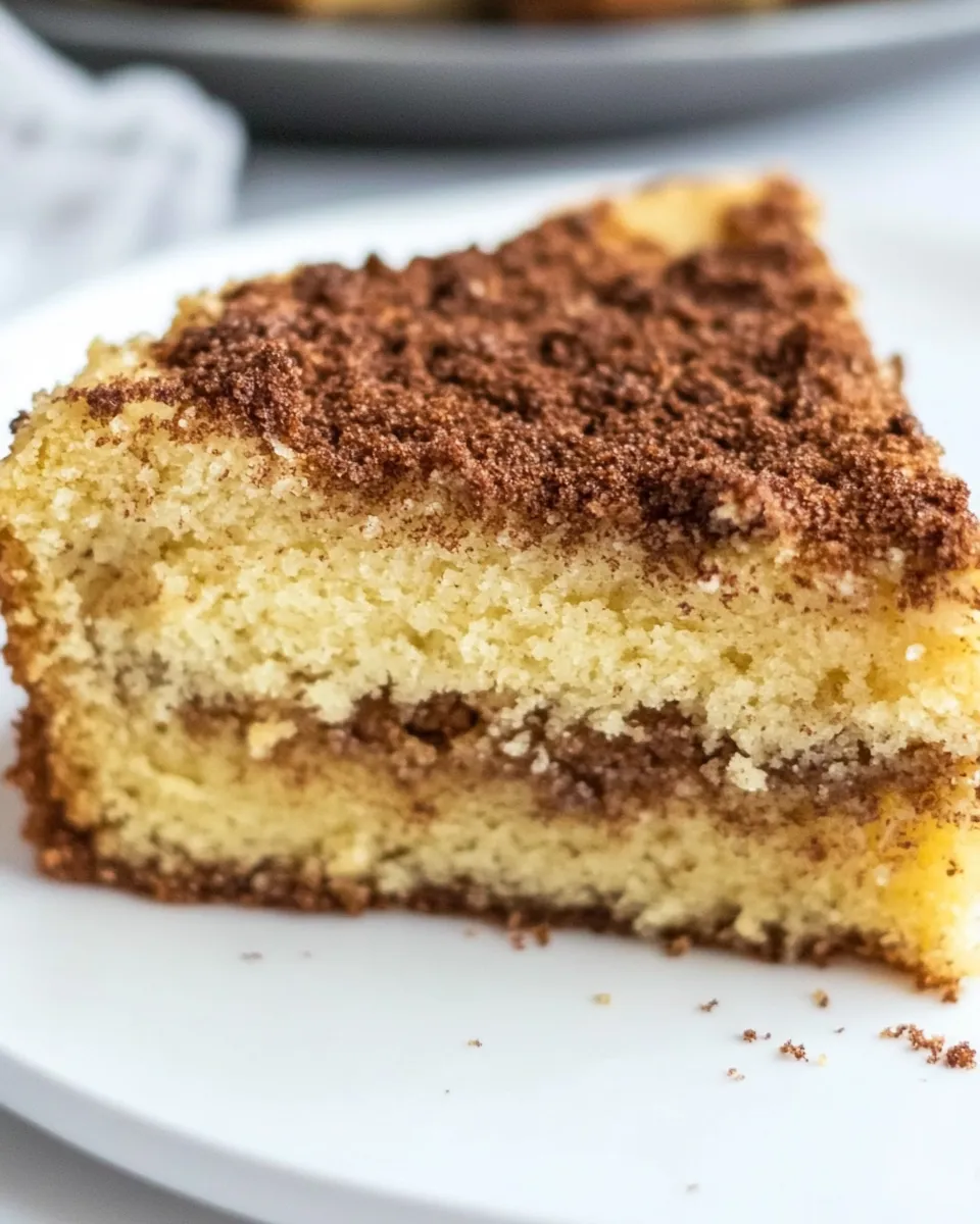Classic Dairy-Free Keto Coffee Cake image