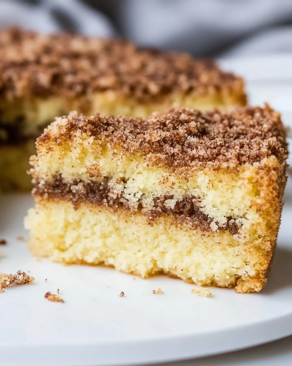 Delicious Dairy-Free Keto Coffee Cake shot