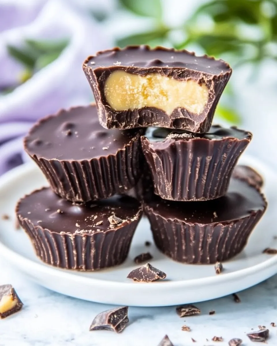 Easy Dark Chocolate Peanut Butter Cups picture