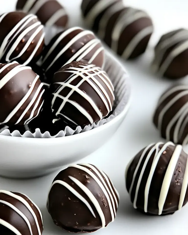 Homemade Dark Chocolate Truffles photo