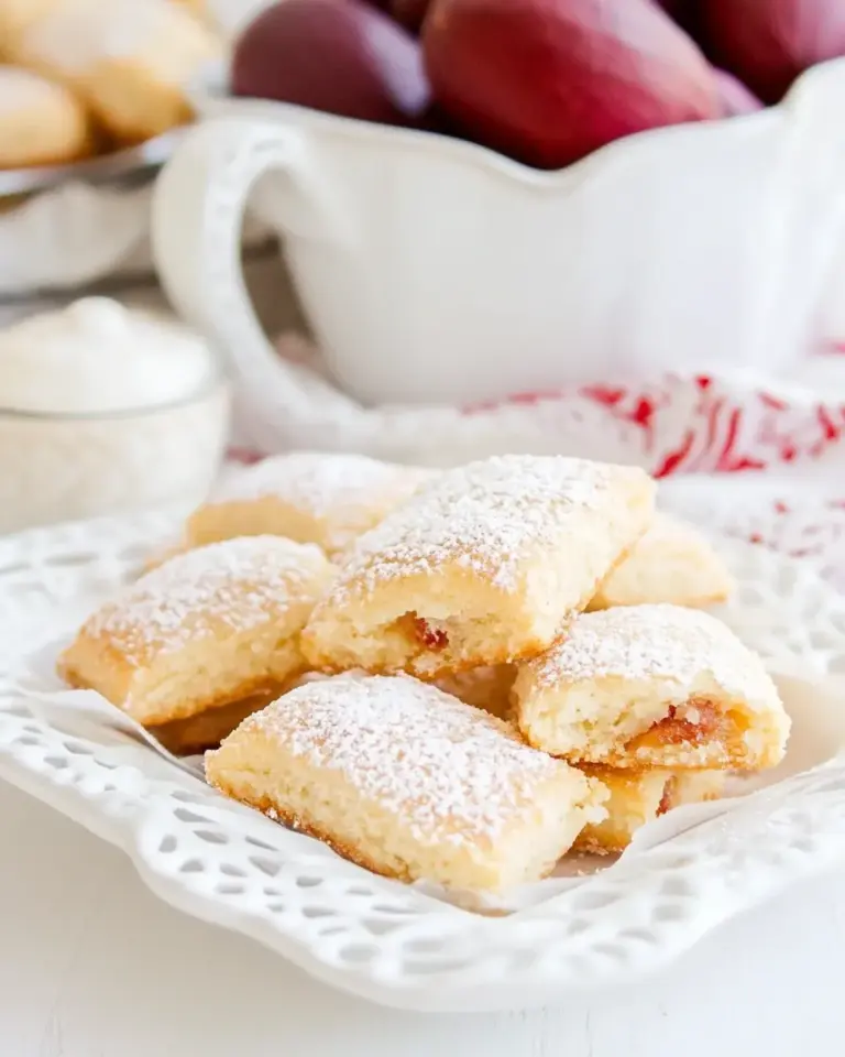 Homemade Deditos de Novia (Sugar-Coated Guava Biscuits) photo