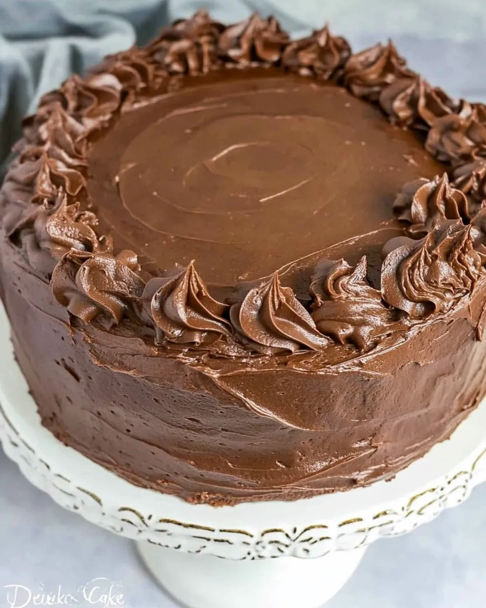 Easy Devils Food Cake picture