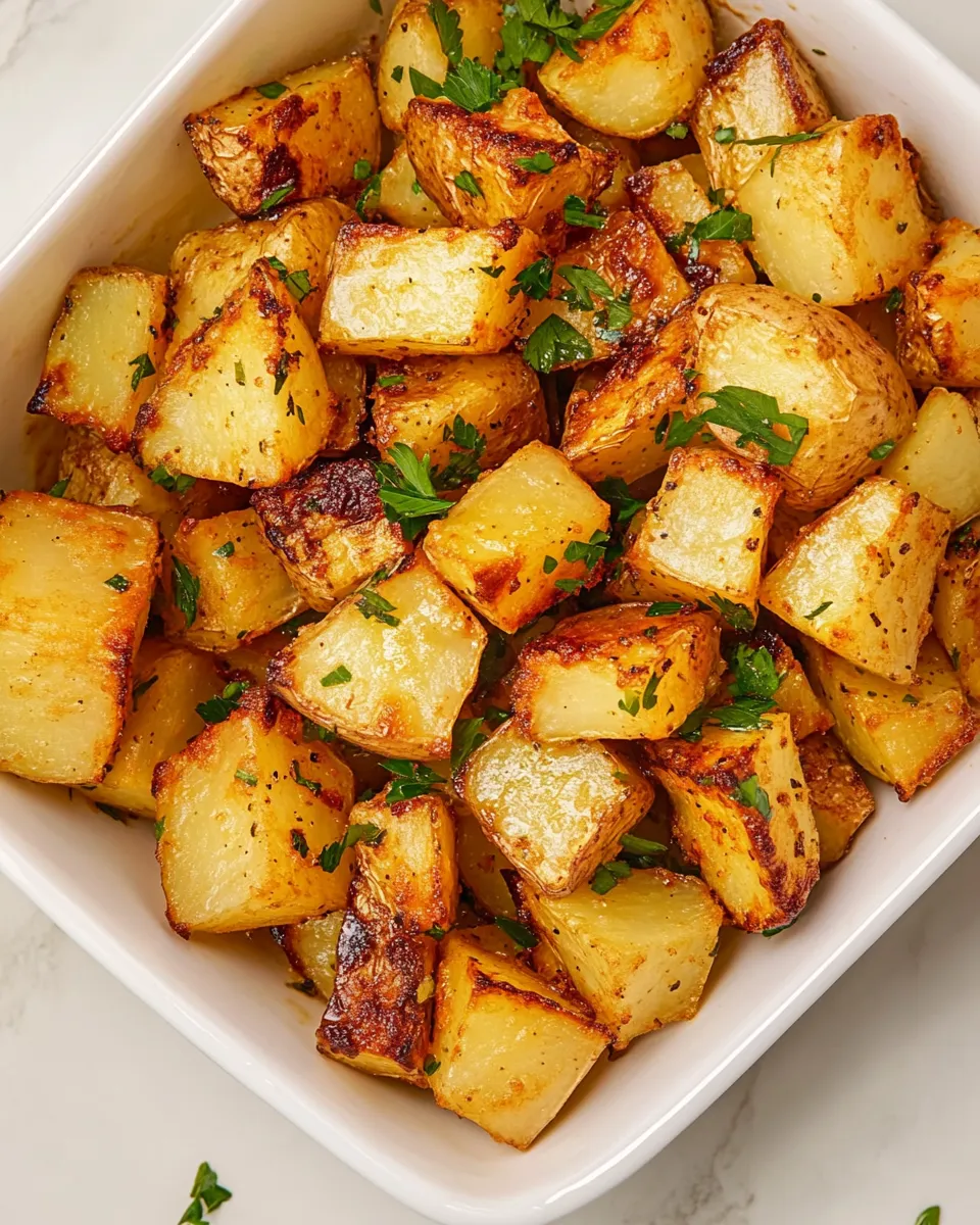 Delicious Diced Potato Recipe shot