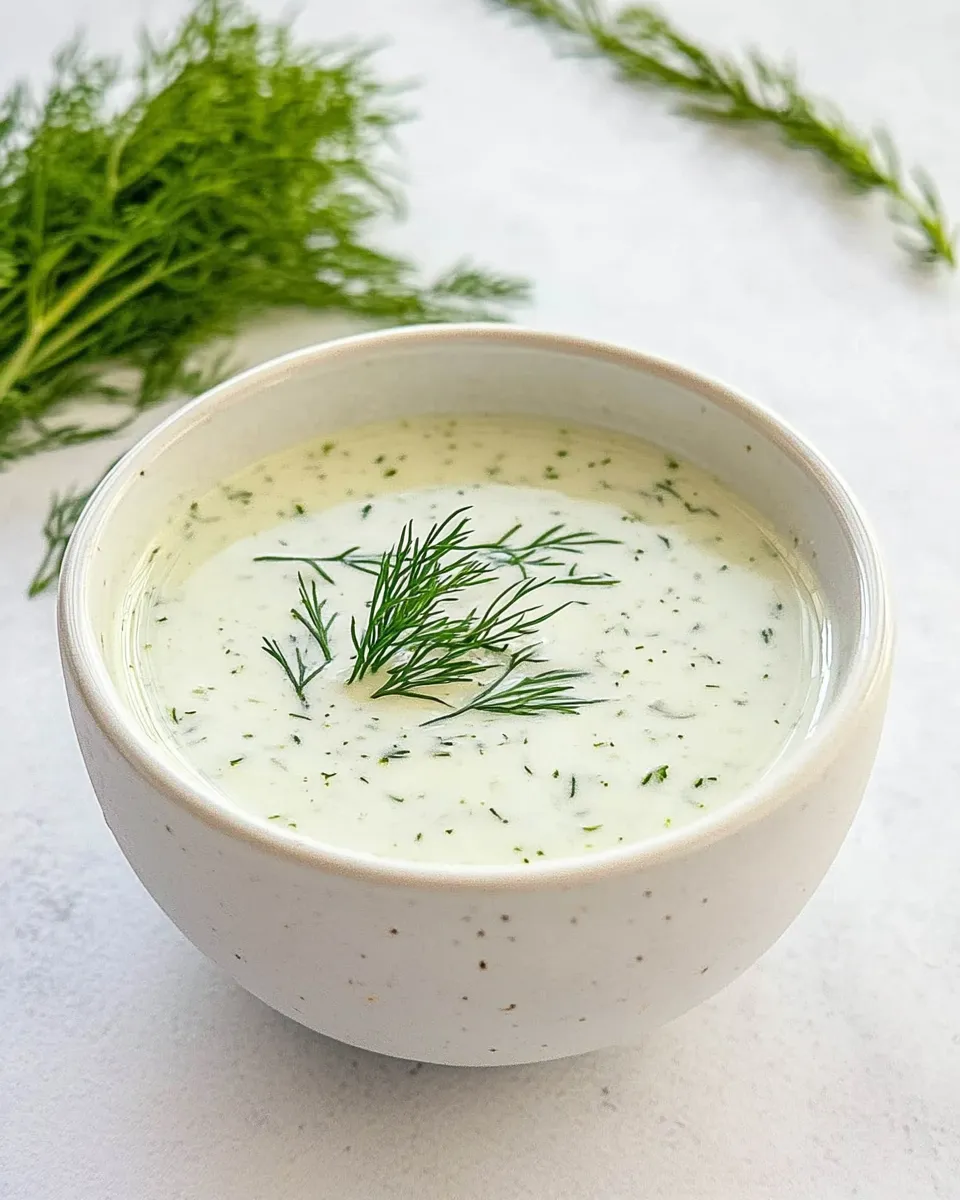 Delicious Dill Sauce shot