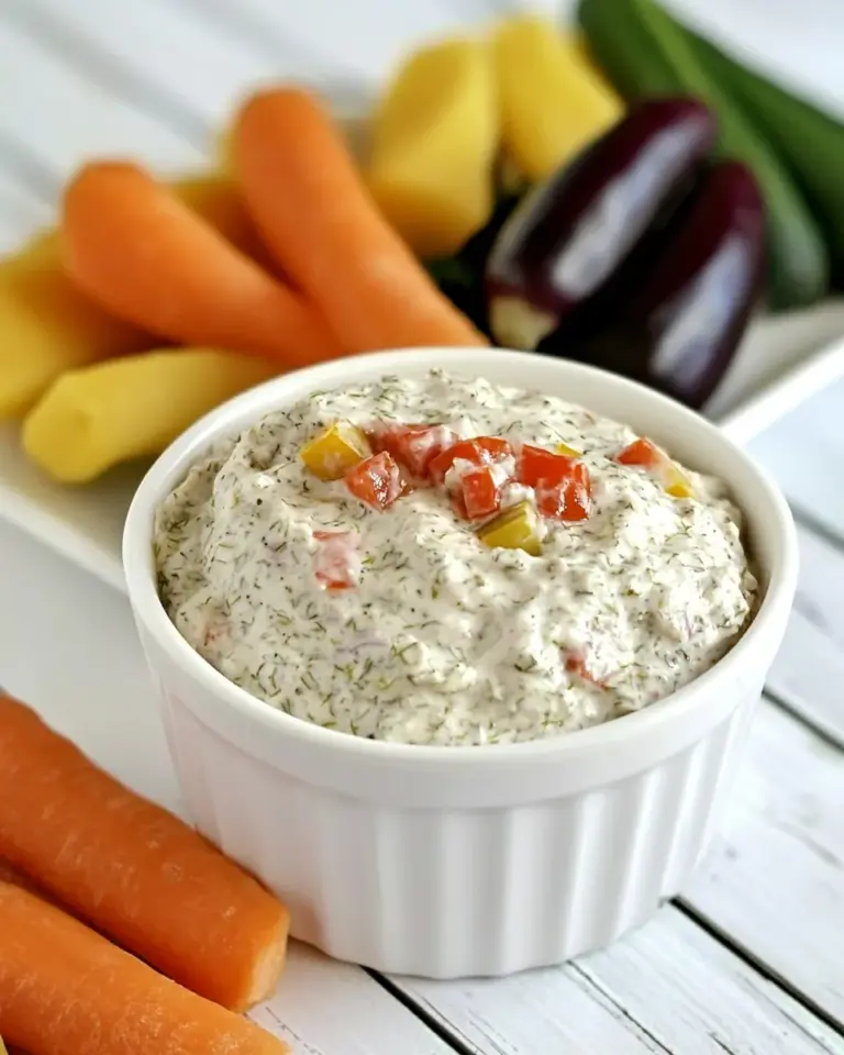Homemade Dill Veggie Dip photo