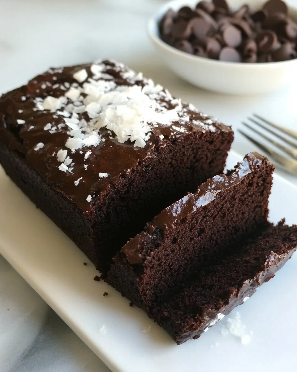 Easy Double Chocolate Loaf Cake picture