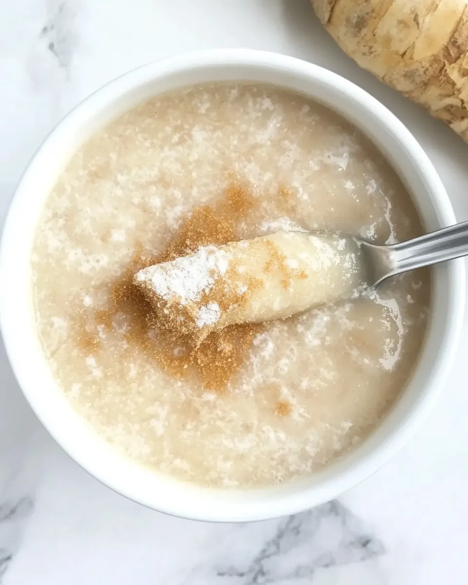 Delicious Drinking Garri (Granulated Cassava) shot