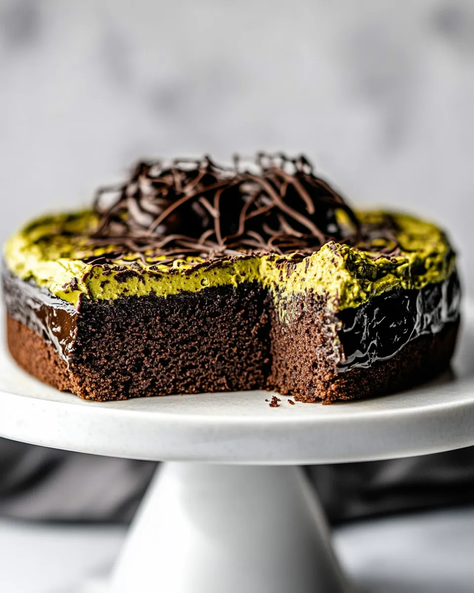 Classic Dubai Chocolate Cake image