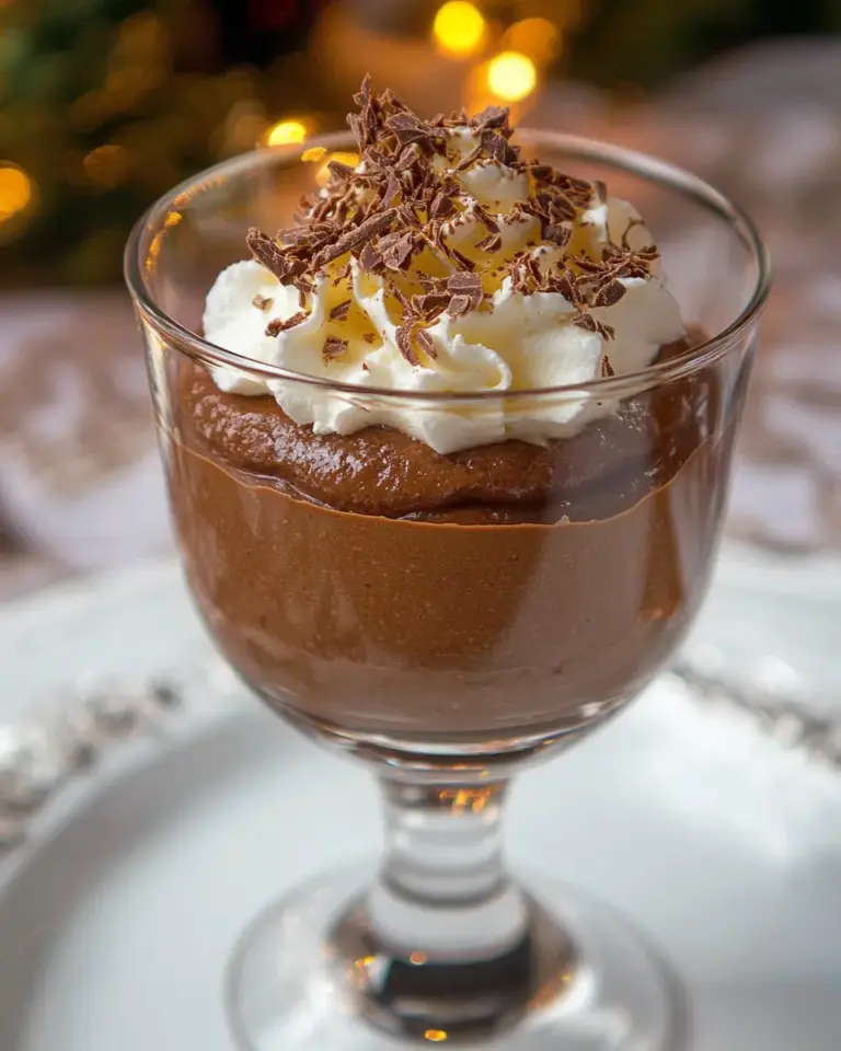 Homemade Dulce de Leche Chocolate Mousse photo