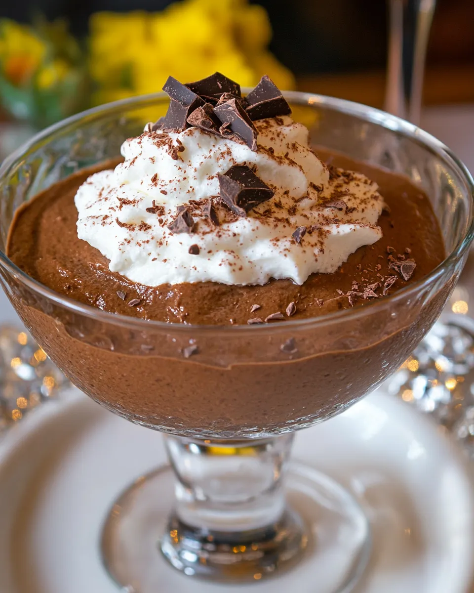 Easy Dulce de Leche Chocolate Mousse picture