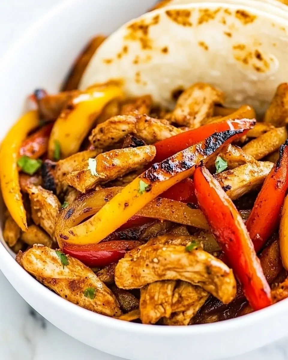 Classic Easy 30-Minute Chicken Fajitas image