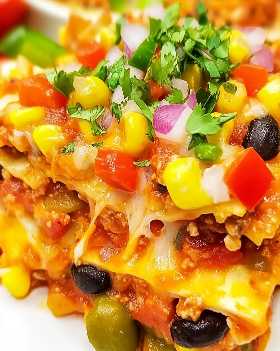 Easy Easy And Delicious Mexican Lasagna Recipe picture