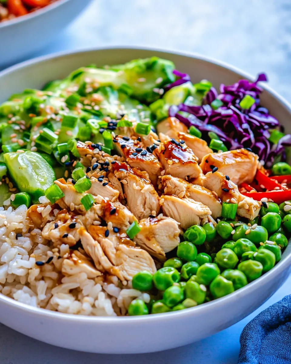 Classic Easy Asian Chicken Rice Bowl image
