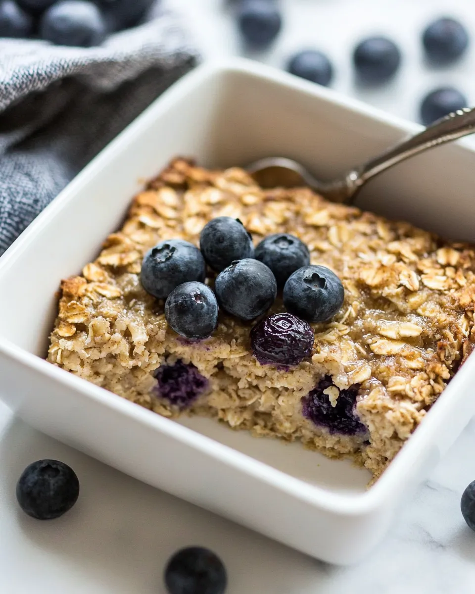 Homemade Easy Baked Oatmeal (Dairy-Free, Gluten-Free) photo