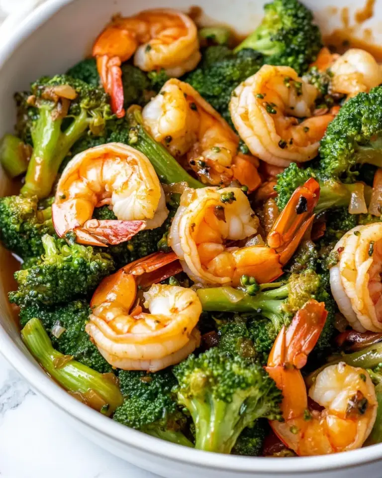 Delicious Easy Broccoli and Shrimp Stir Fry photo