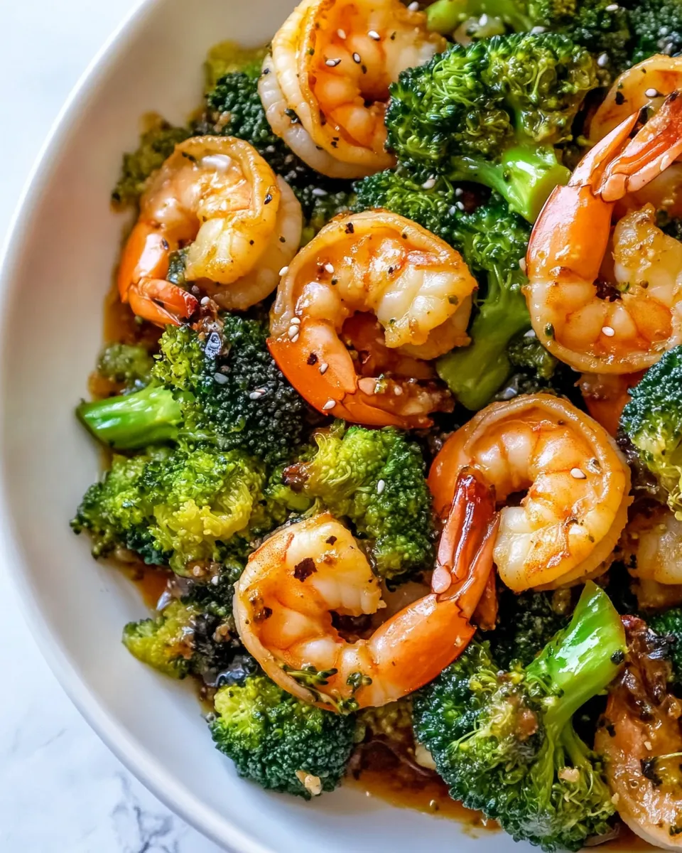 Ultimate Easy Broccoli and Shrimp Stir Fry shot