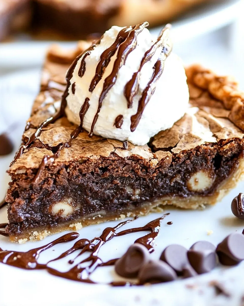 Delicious Easy Brownie Pie photo