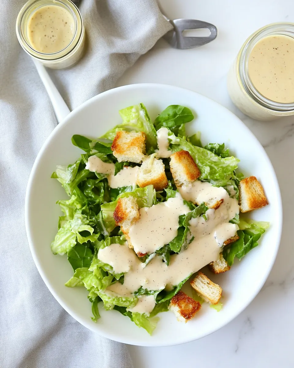 Classic Easy Caesar Dressing Recipe photo