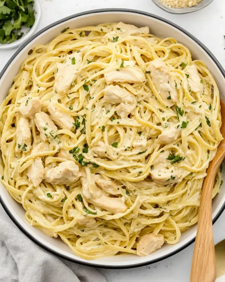 Homemade Easy Chicken Alfredo Recipe photo