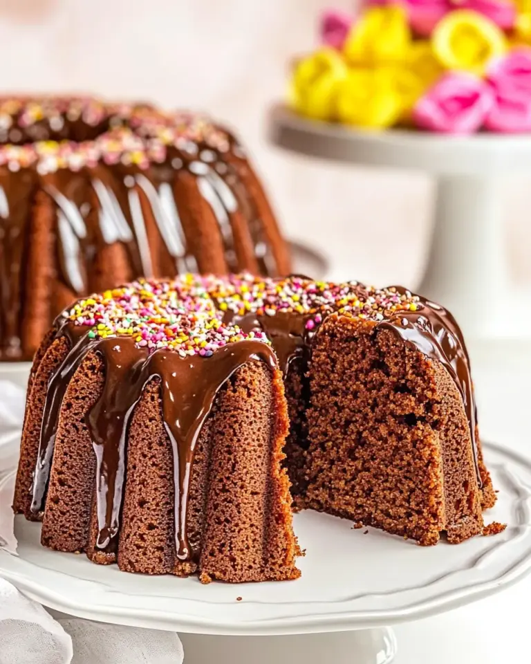 Homemade Easy Chocolate Pound Cake photo