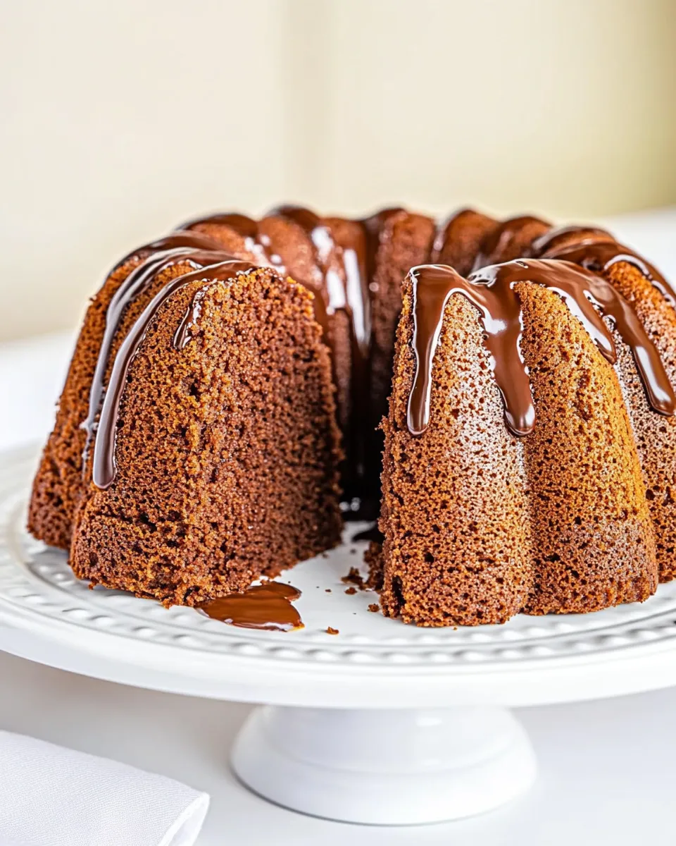 Delicious Easy Chocolate Pound Cake picture