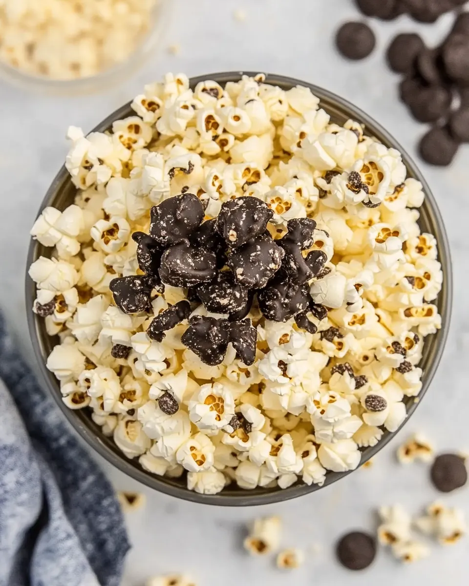 Delicious Easy Cookies and Cream Popcorn picture
