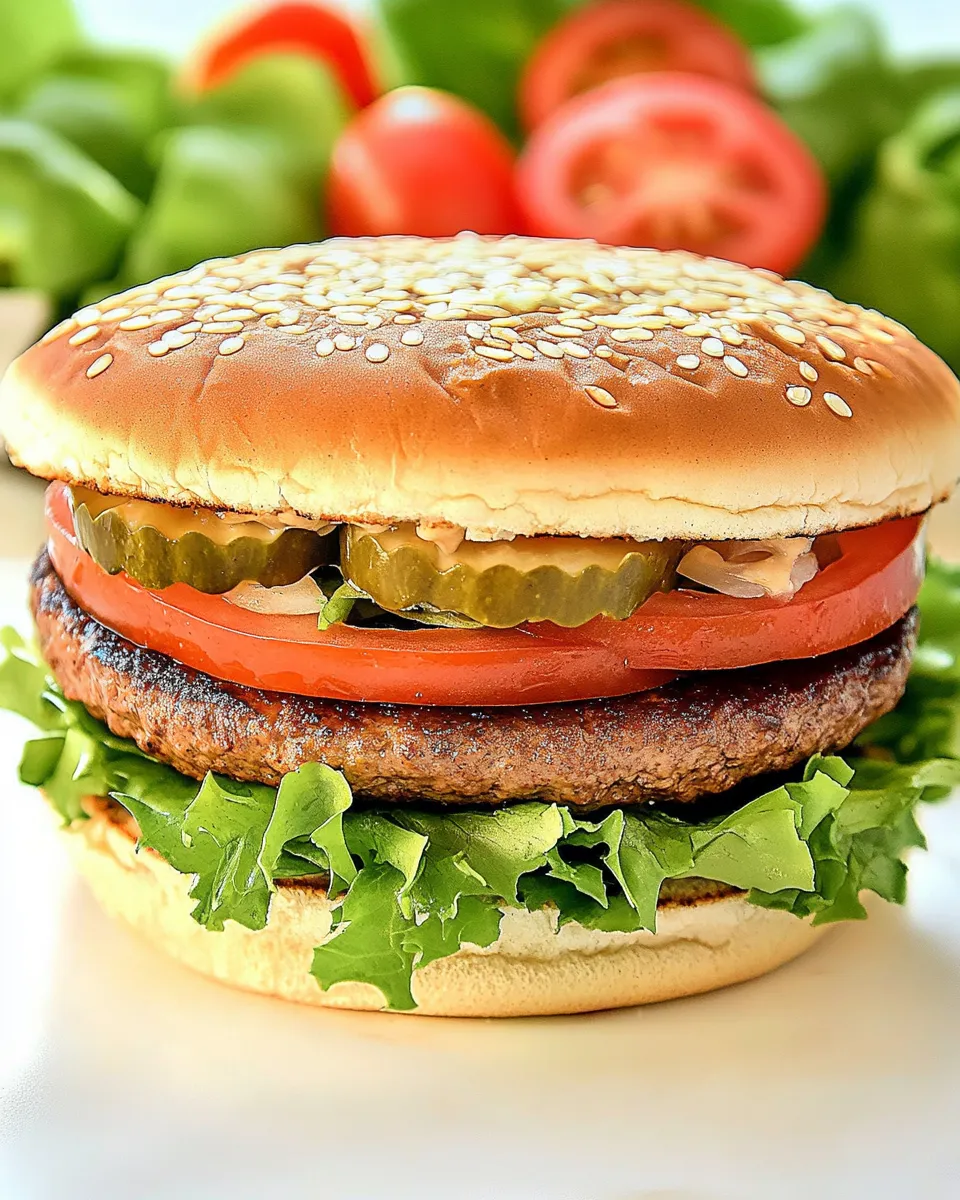 Delicious Easy Copycat Burger King Impossible Whopper Recipe picture