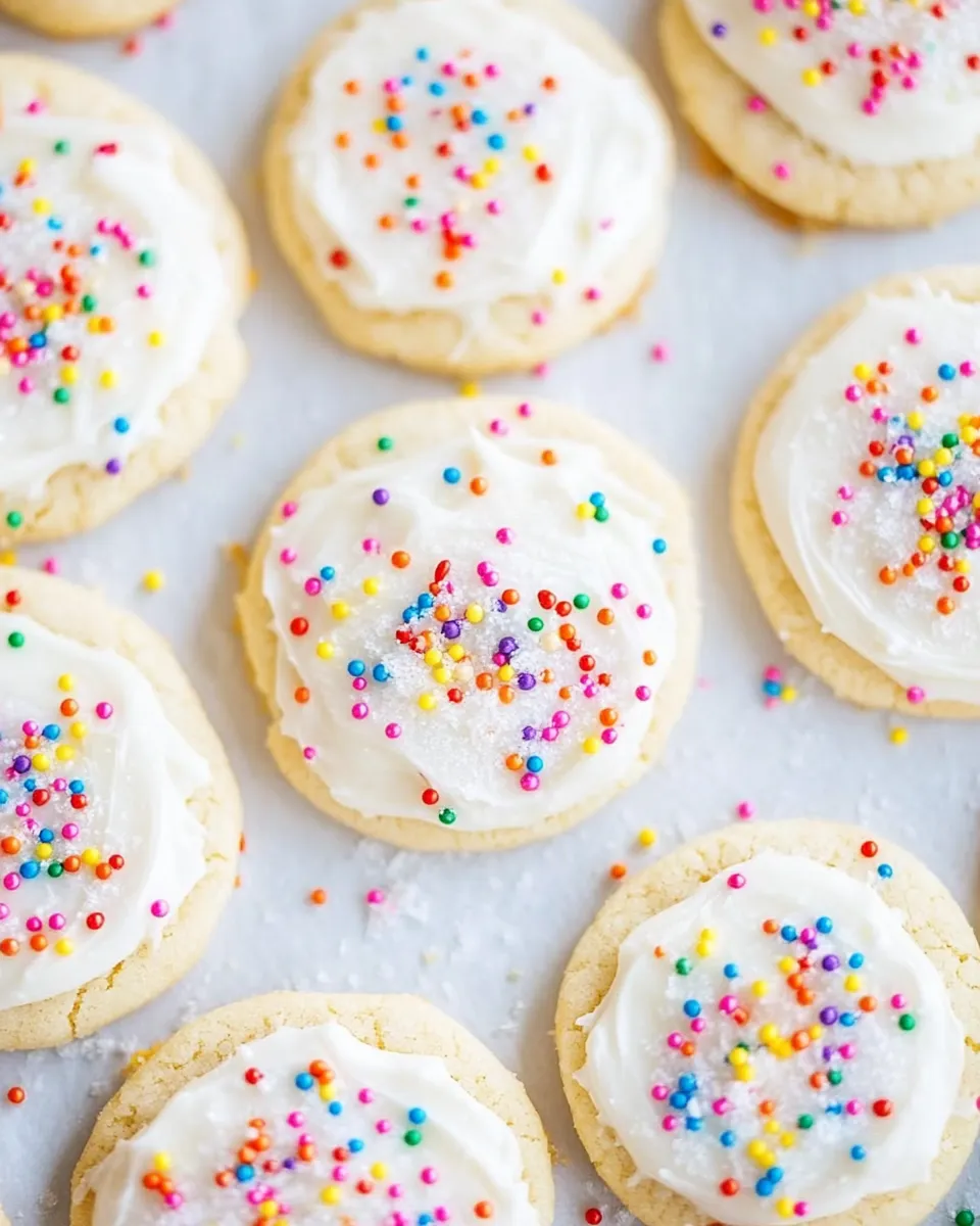 Classic Easy Frosted Sugar Cookies image