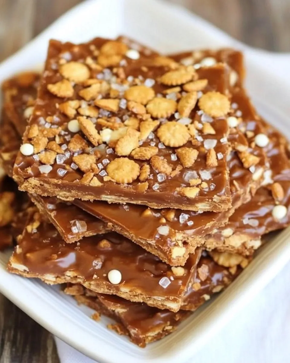 Classic Easy Graham Cracker Toffee image
