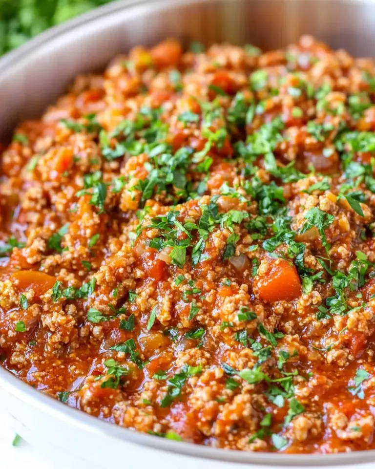 Homemade Easy Ground Turkey Bolognese photo