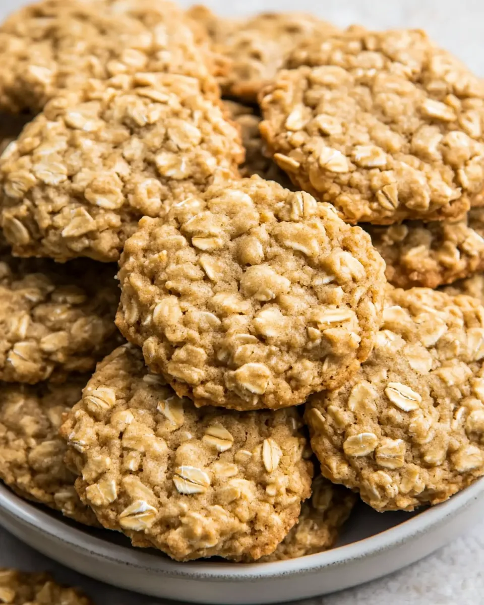 Delicious Easy Oatmeal Cookies image