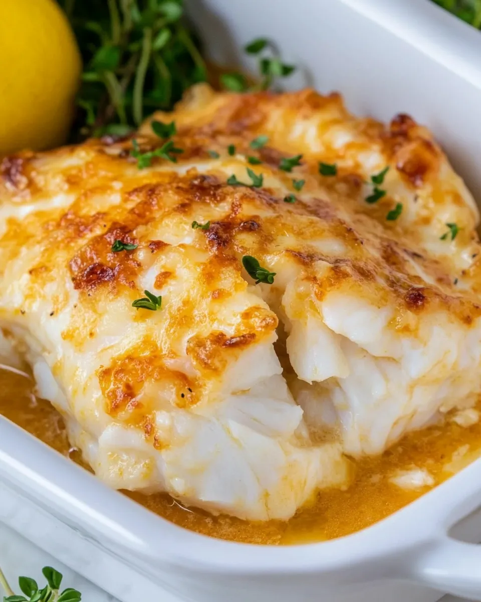 Delicious Easy Oven Baked Cod recipe image