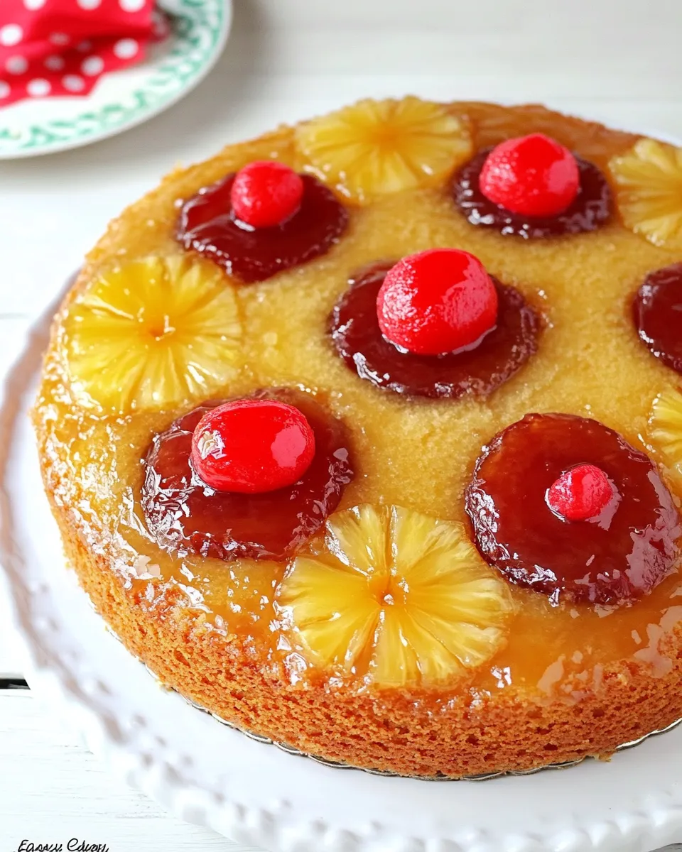 Classic Easy Pineapple Upside Down Cake image